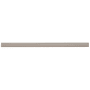 Bedrosians Marin 12" x 1" Glossy Ceramic Grout or Thin-Set Tile Jolly - Sold by Piece (1 LF/Piece) Coastal Cliff (Taupe)