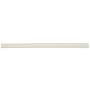 Bedrosians Marin 12" x 1" Glossy Ceramic Grout or Thin-Set Tile Jolly - Sold by Piece (1 LF/Piece) Sand Dollar (Beige)