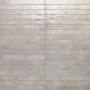 Bedrosians Chroma - 2" x 18" Rectangle Wall Tile - Glossy Visual - Sold by Carton (7.42 SF/Carton) Light Gray