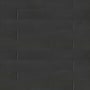 Bedrosians Allora - 3" x 24" Rectangle Floor and Wall Tile - Matte Visual - Sold by Carton (10.66 SF/Carton) Solid Black