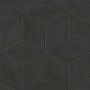 Bedrosians Allora - 8" x 13" Rhomboid Floor and Wall Tile - Matte Visual - Sold by Carton (9.46 SF/Carton) Solid Black