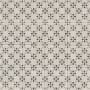 Bedrosians Sample Only of STPPAL1212DECO Castle Graphite Bloom