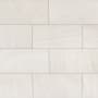 Bedrosians Purestone - 12" x 24" Rectangle Floor and Wall Tile - Matte Visual - Sold by Carton (13.7 SF/Carton) Bianco