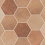 Bedrosians Celine - 4" x 5" Hexagon Floor and Wall Tile - Matte Visual - Sold by Carton (4.68 SF/Carton) Cotto
