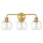 Bellevue Irvine 3 Light 22" Wide Vanity Light Gold