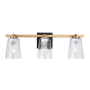 Bellevue Radiance 3 Light 23" Wide Vanity Light Gold