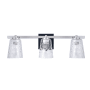 Bellevue Radiance 3 Light 23" Wide Vanity Light Nickel