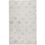 Bellevue Newcastle 8' x 10' Wool Hand Tufted Trellis Farmhouse Area Rug From the Natalia Collection Soft Gray