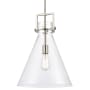 Bellevue Wendell 14" Wide Pendant Brushed Satin Nickel