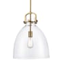Bellevue Wendell 14" Wide Pendant Brushed Brass