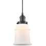 Bellevue Louise 6" Wide Mini Pendant with Frosted Glass Shade Oil Rubbed Bronze
