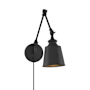 Bellevue 17" Tall Wall Sconce Matte Black