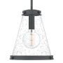 Bellevue Cora 13" Wide Pendant Mottled Black