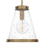 Bellevue Cora 13" Wide Pendant Weathered Brass