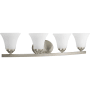 Bellevue Ashbroook 4 Light 28" Wide Bathroom Vanity Light Brushed Nickel