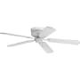 Bellevue Natalie 52" 5 Blade Flush Mount Indoor Ceiling Fan - Blades Included White