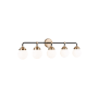 Bellevue Orne 5 Light 38" Wide Bathroom Vanity Light Satin Bronze