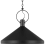 Bellevue Nievre 24" Wide Pendant Midnight Black