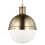 Bellevue Loire 16" Wide Pendant Satin Bronze