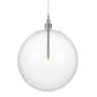 Bellevue 12" Wide LED Pendant Brushed Nickel