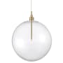 Bellevue 12" Wide LED Pendant Natural Brass