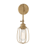 Bellevue 17" Tall Wall Sconce Natural Brass