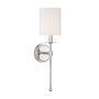 Bellevue 20" Tall Wall Sconce Polished Nickel