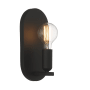 Bellevue 12" Tall Wall Sconce Matte Black