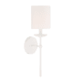 Bellevue 19" Tall Wall Sconce White