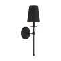 Bellevue 20" Tall Wall Sconce Matte Black