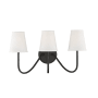 Bellevue 3 Light 11" Tall Wall Sconce Oil Rubbed Bronze