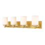 Bellevue Irene 4 Light 32" Wide Vanity Light Brushed Gold