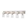 Bellevue Vibius 5 Light 44" Wide Vanity Light Brushed Nickel