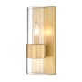 Bellevue Antigoneia 12" Tall Bathroom Sconce Rubbed Brass