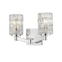 Bellevue Luella 2 Light 14" Wide Vanity Light Chrome