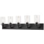Bellevue Tillie 5 Light 39" Wide Bathroom Vanity Light Bronze