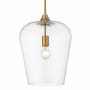 Bellevue Celia 12" Wide Pendant Olde Brass