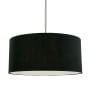 Bellevue Philopator 3 Light 24" Wide Pendant Brushed Nickel / Black