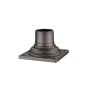 Bellevue Square 6" Wide Pier Mount Base Bronze