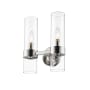 Bellevue Conway 2 Light 13" Tall Wall Sconce Polished Nickel