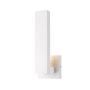 Bellevue Sellers 12" Tall LED Outdoor Wall Sconce White
