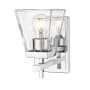Bellevue Darbie 9" Tall Wall Sconce Chrome