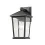 Bellevue Gordon 12" Tall Outdoor Wall Sconce Black