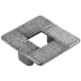 Belwith Keeler Omni 1-3/4" Center to Center Modern Designer Open Square Solid Brass Cabinet Handle / Drawer Pull from the Bijou Collection Satin Nickel