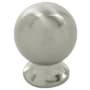 Belwith Keeler Bijou Akoya 3/4" Round Sphere Ball Cabinet / Drawer / Furniture Knob Satin Nickel