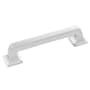 Belwith Keeler Studio 5-1/16" Center to Center Solid Brass Square Cabinet Handle / Drawer Pull Polished Nickel