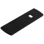 Belwith Keeler Astoria 3-1/2" x 7/8" Rectangular Knob Backplate from the Bijou Collection Matte Black