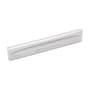 Belwith Keeler Ingot 5-1/16" Center to Center (128 mm) Solid Rectangular Cabinet Handle / Drawer Pull with Finger Indent Chrome