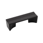 Belwith Keeler Avenue 3" Center to Center Modern Beveled Cabinet Handle / Drawer Pull Matte Black