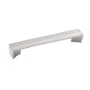 Belwith Keeler Avenue 6-5/16" Center to Center Beveled Modern Angle Cabinet Handle / Drawer Pull Satin Nickel